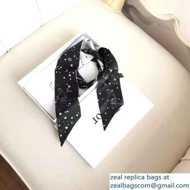 Dior Silk Twill Mitzah Scarf D06