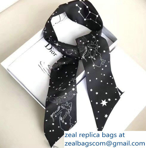 Dior Silk Twill Mitzah Scarf D07 - Click Image to Close