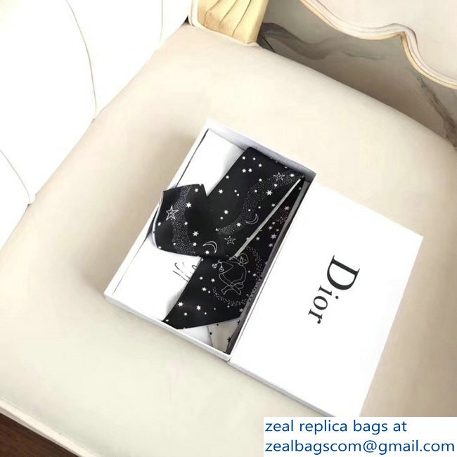 Dior Silk Twill Mitzah Scarf D08 - Click Image to Close