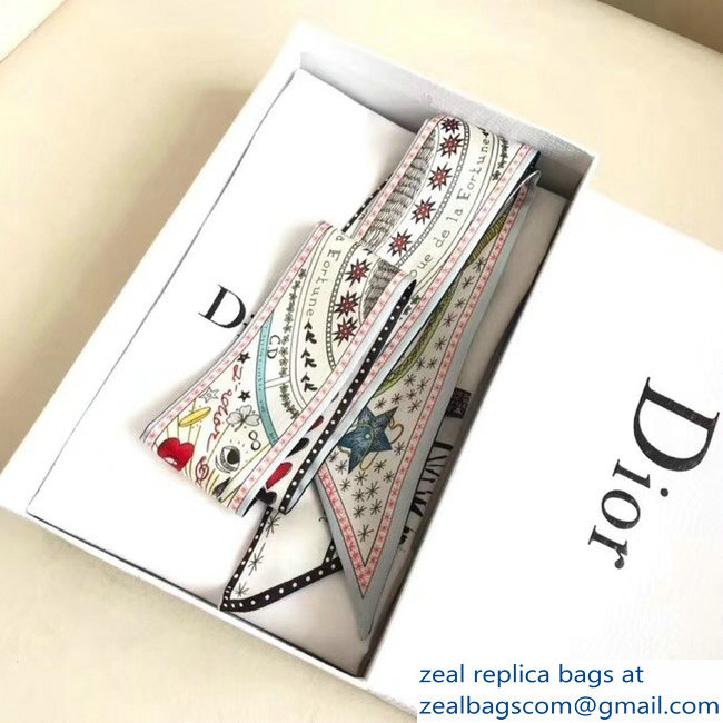 Dior Silk Twill Mitzah Scarf D13