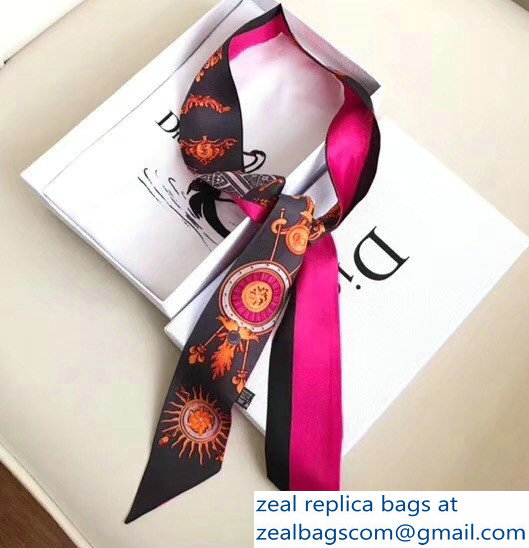 Dior Silk Twill Mitzah Scarf D14 - Click Image to Close