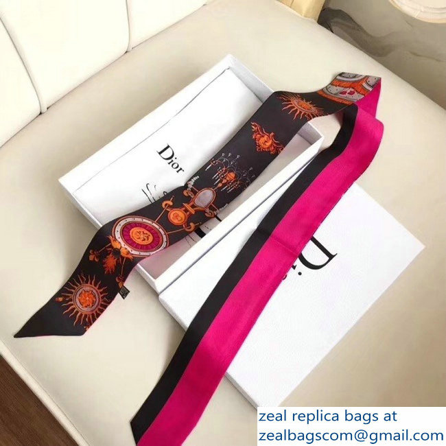 Dior Silk Twill Mitzah Scarf D14