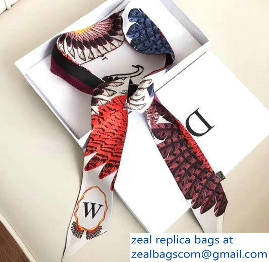 Dior Silk Twill Mitzah Scarf D15