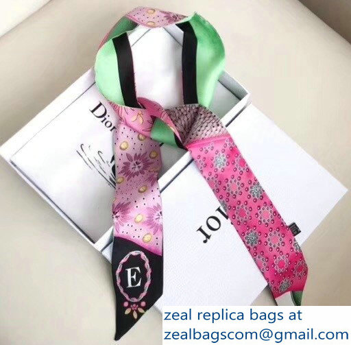 Dior Silk Twill Mitzah Scarf D16 - Click Image to Close