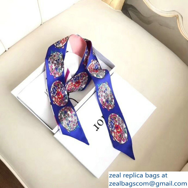 Dior Silk Twill Mitzah Scarf D20 - Click Image to Close