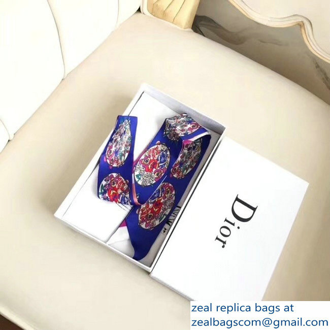 Dior Silk Twill Mitzah Scarf D20 - Click Image to Close