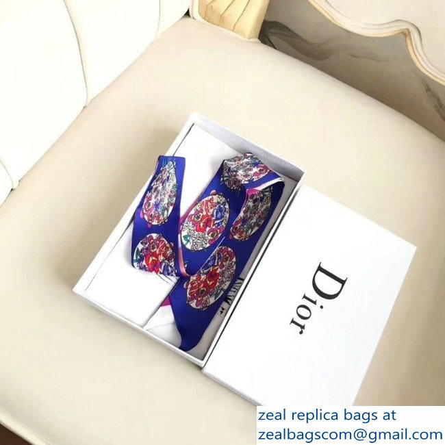 Dior Silk Twill Mitzah Scarf D20