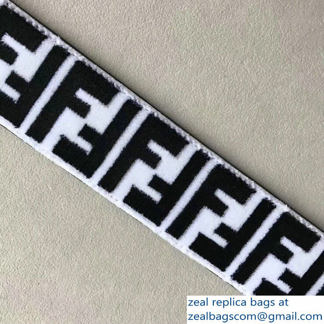 Fendi Mini Short Shoulder Strap Carpet Weave Patterned With The FF Motif 2018