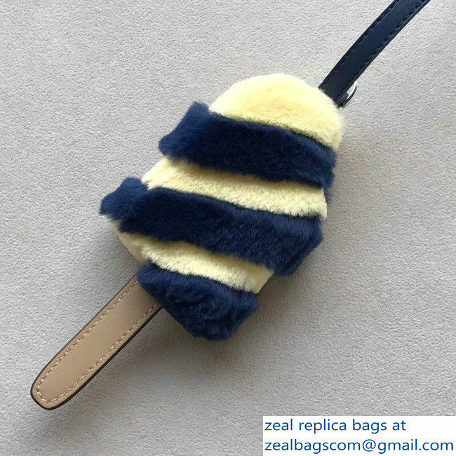 Fendi Multicolour Fur Ice-Cream Bag Charm 03 2018 - Click Image to Close