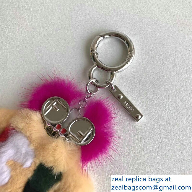 Fendi Teen Witch Mink/Rabbit Fur Bag Charm 01 2018