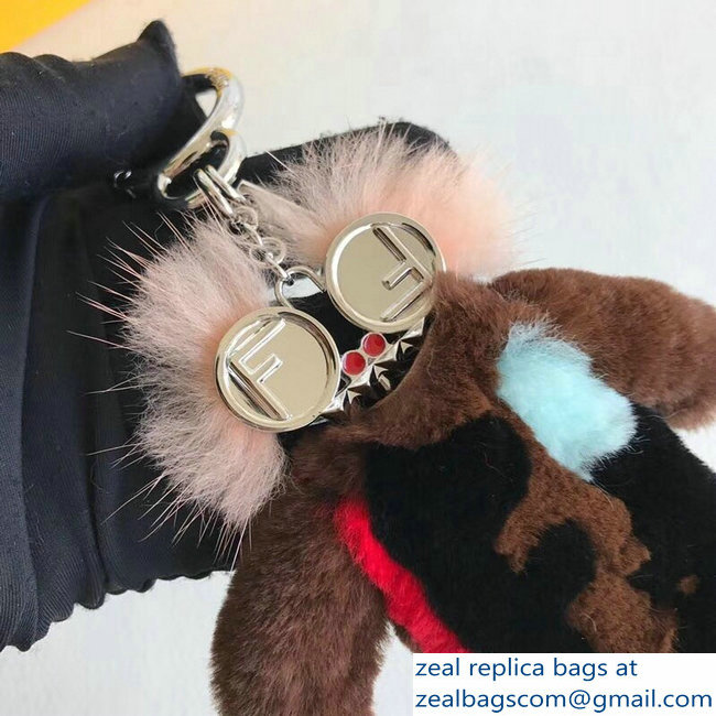 Fendi Teen Witch Mink/Rabbit Fur Bag Charm 05 2018