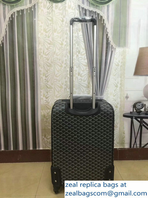 Goyard Trolley Travel Luggage Black - Click Image to Close