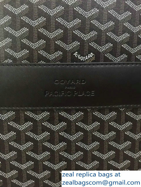 Goyard Trolley Travel Luggage Black - Click Image to Close