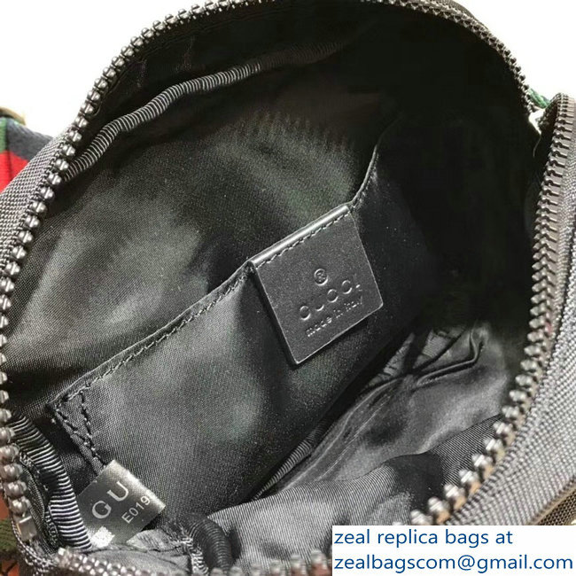 Gucci Black Canvas Shoulder Bag 523323 2018 - Click Image to Close
