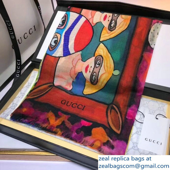 Gucci Cashmere Scarf 20 2018 - Click Image to Close