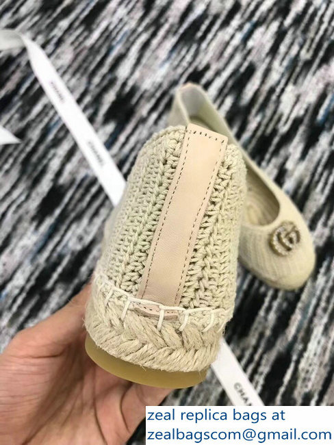 Gucci Crochet Espadrilles 524974 Beige 2018 - Click Image to Close