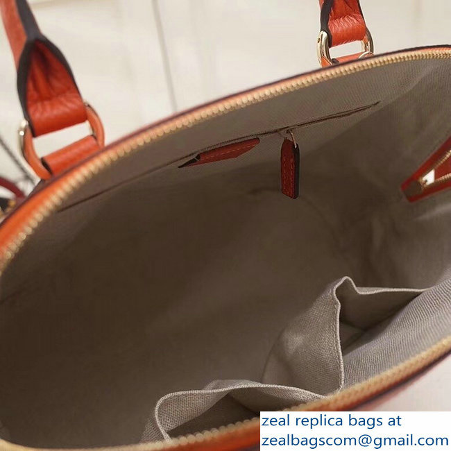 Gucci Dome Interlocking G Charm Convertible Medium Cross Body Bag 449662 Orange - Click Image to Close
