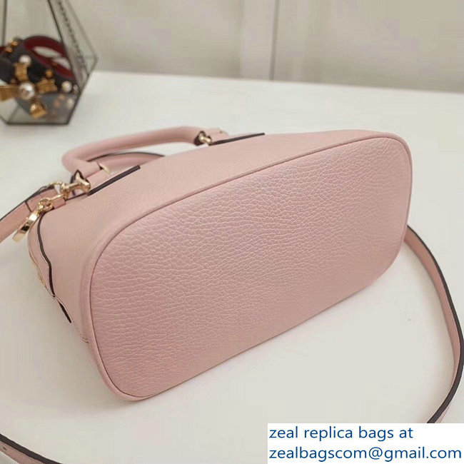 Gucci Dome Interlocking G Charm Convertible Mini Cross Body Bag 449661 Light Pink - Click Image to Close