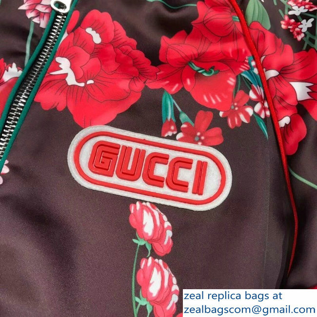 Gucci Flower Print Reversible Jacket 2018