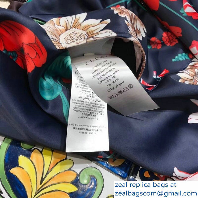 Gucci Flower Print Reversible Jacket 2018