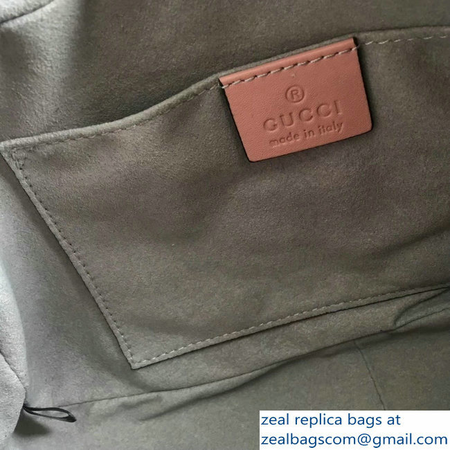 Gucci GG Marmont Chevron Shoulder Small Bag 447632 Pink - Click Image to Close