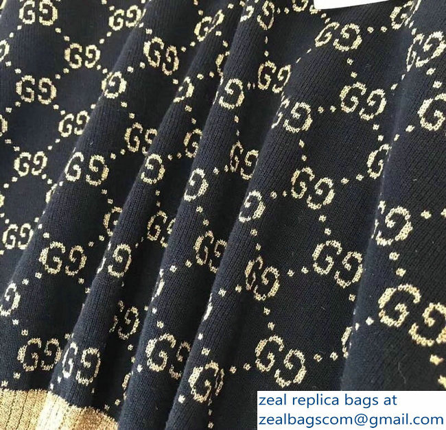 Gucci GG Sweater Black/Gold 2018