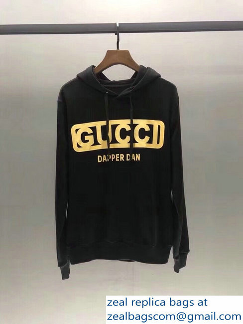 Gucci Gucci-Dapper Dan Sweatshirt 475374 Black 2018