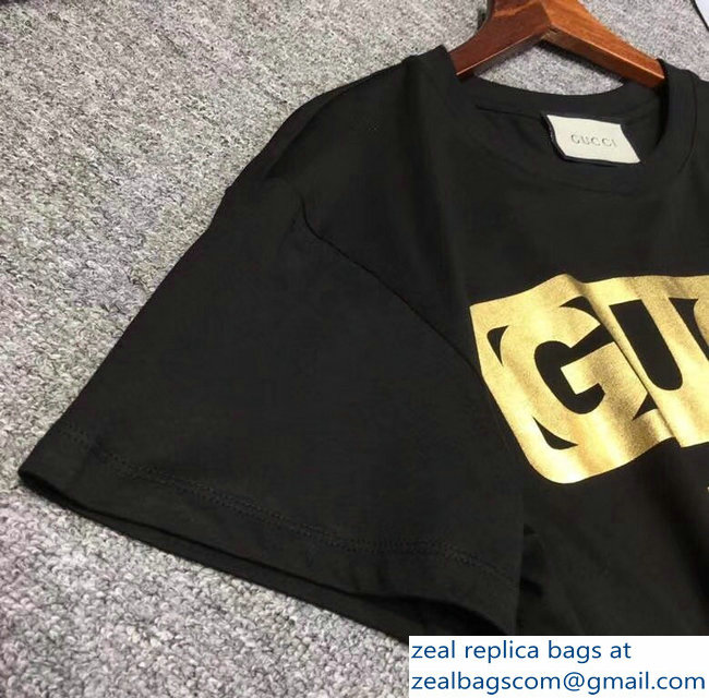 Gucci Gucci-Dapper Dan T-shirt Black 2018