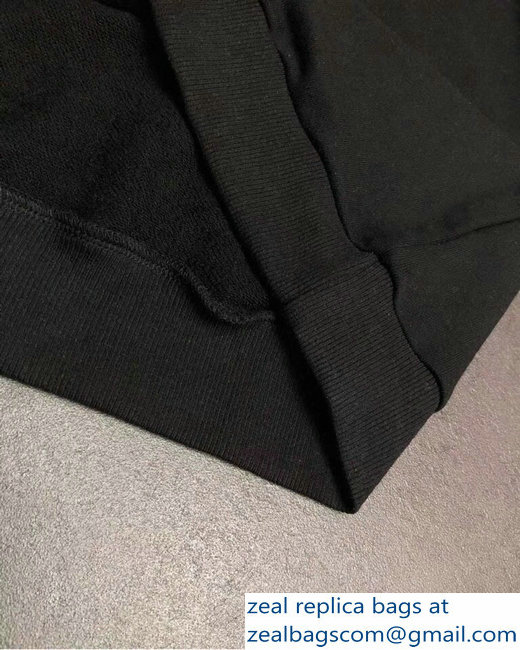 Gucci Guccy Teddy Bear Black Sweatshirt 2018