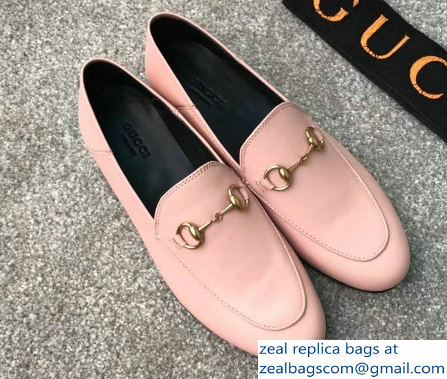 Gucci Horsebit Leather Loafer Pink/Black