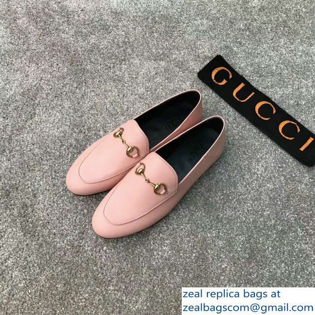 Gucci Horsebit Leather Loafer Pink/Black