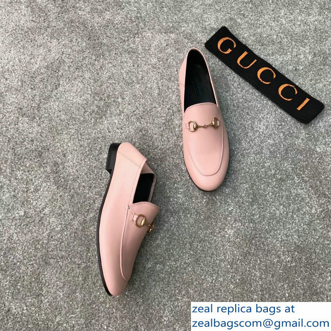 Gucci Horsebit Leather Loafer Pink/Black - Click Image to Close