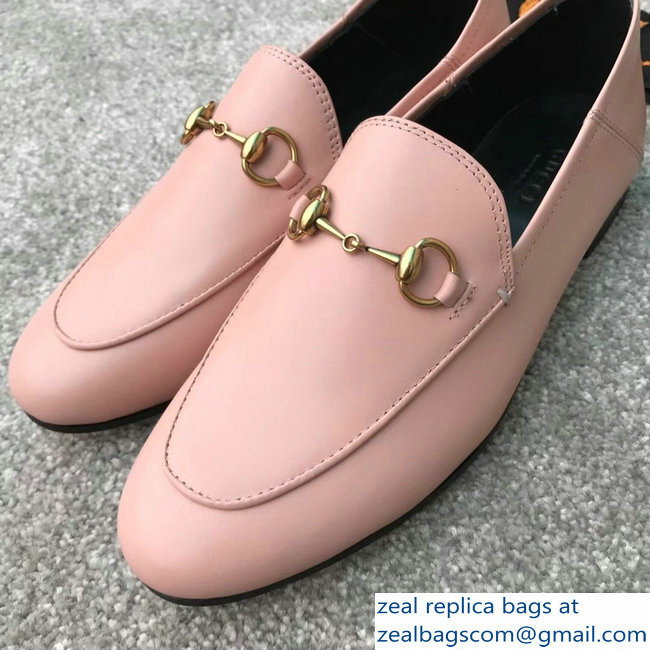 Gucci Horsebit Leather Loafer Pink/Black