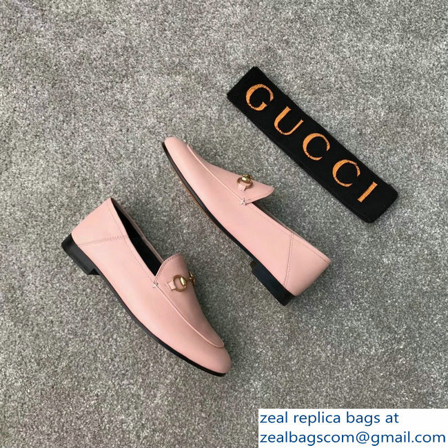 Gucci Horsebit Leather Loafer Pink/Black