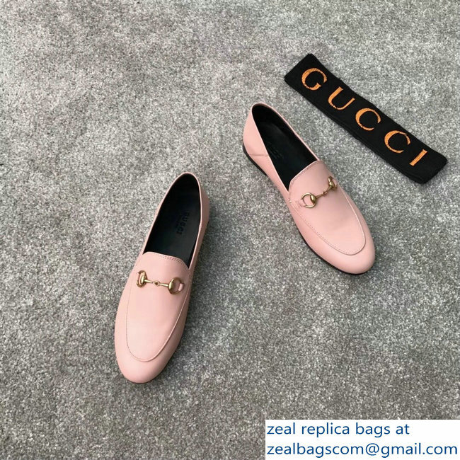 Gucci Horsebit Leather Loafer Pink/Black - Click Image to Close