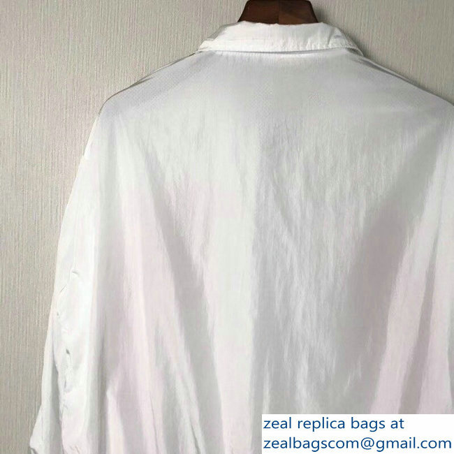Gucci Interlocking G Technical Jersey Jacket White 2018