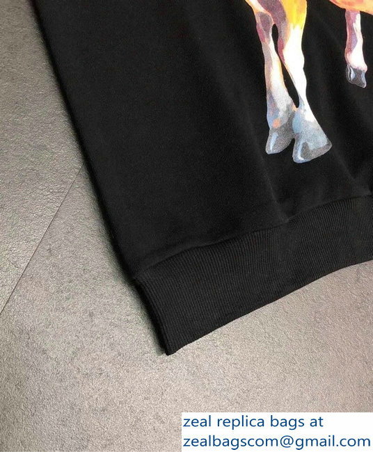 Gucci Logo Fawn Black Sweatshirt 2018