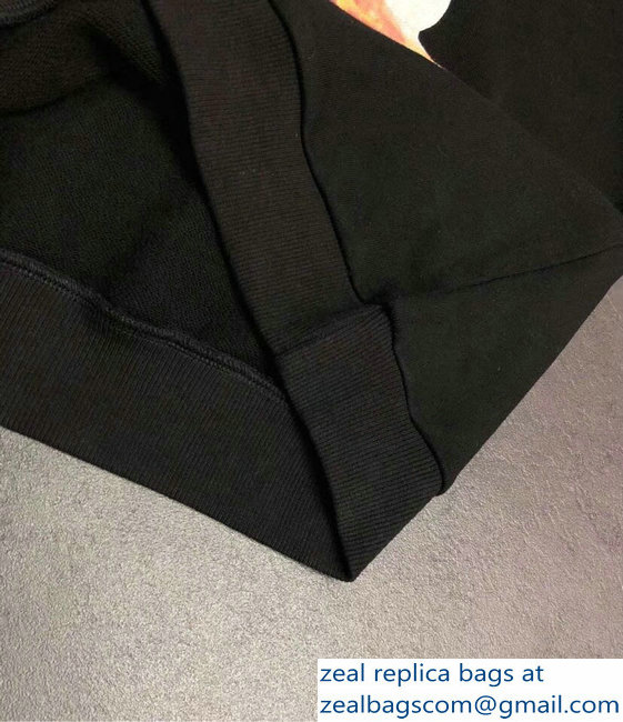 Gucci Logo Fawn Black Sweatshirt 2018