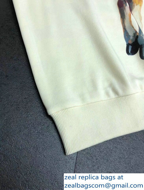 Gucci Logo Fawn Creamy Sweatshirt 2018