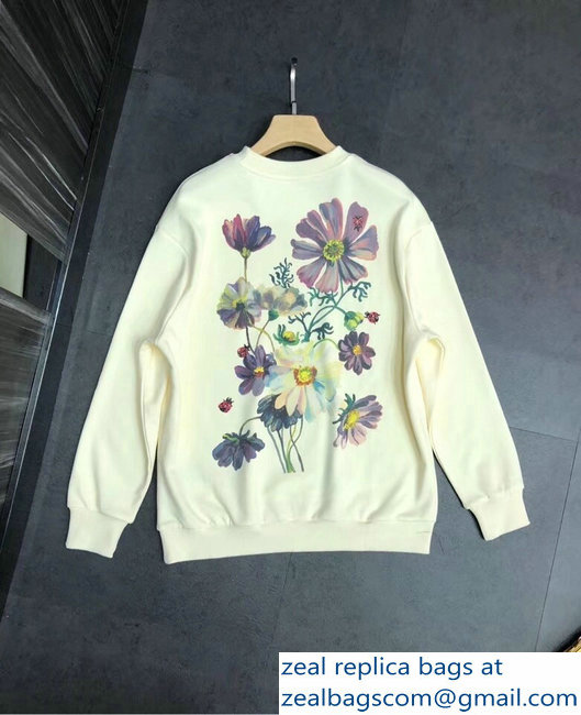 Gucci Logo Fawn Creamy Sweatshirt 2018