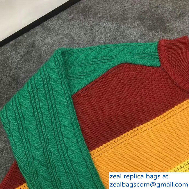 Gucci Multicolor Sweater 2018 - Click Image to Close