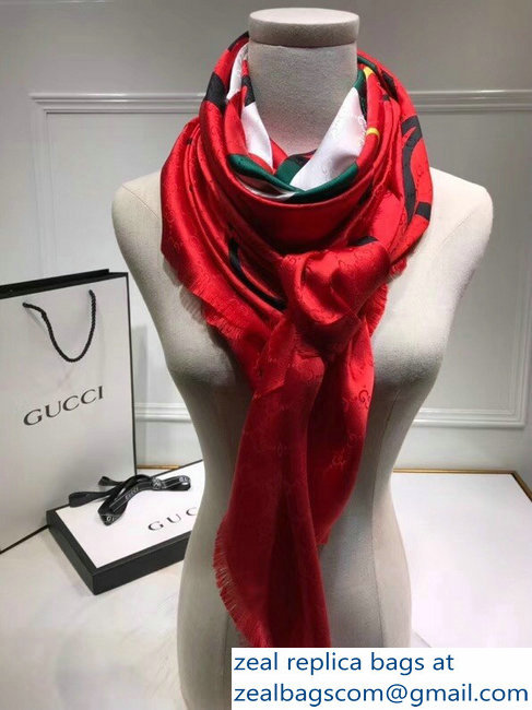 Gucci Silk Scarf 18 2018 - Click Image to Close