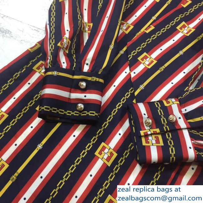 Gucci Square GG Belts Shirt 2018