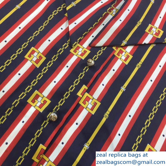 Gucci Square GG Belts Shirt 2018 - Click Image to Close