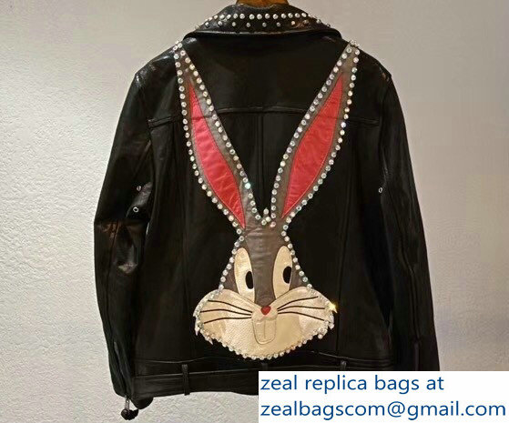 Gucci Studded Bugs Bunny Jacket 2018 - Click Image to Close