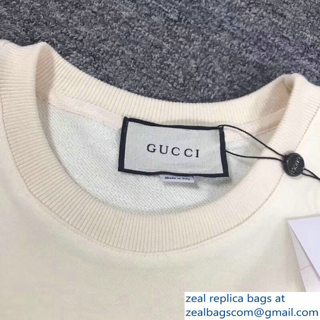 Gucci Sweatshirt with Gucci '80s Patch Off White 2018 - Click Image to Close
