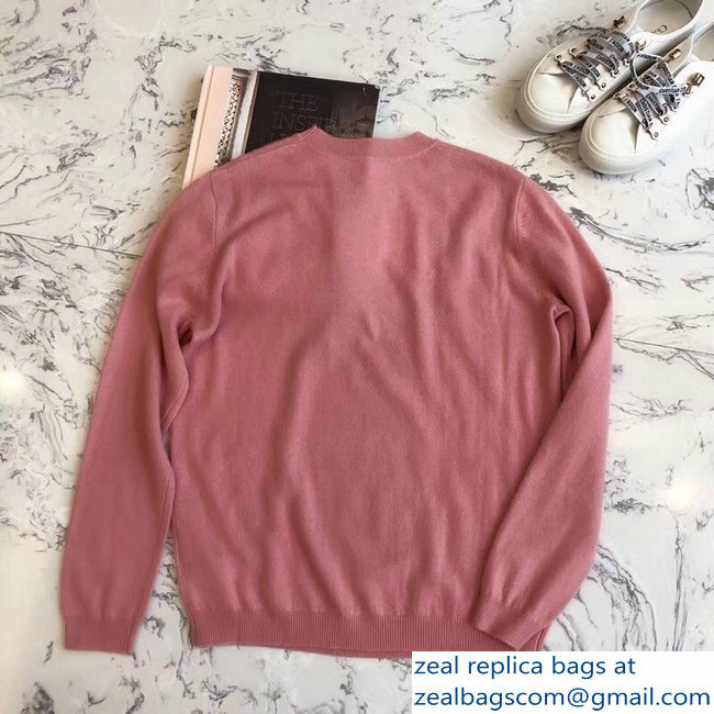Gucci Teddy Bear Pink Sweatshirt 2018