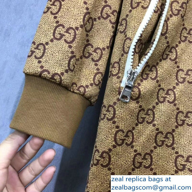 Gucci Web GG Technical Jersey Dress 2018