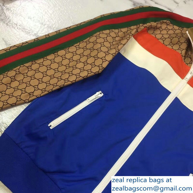 Gucci Web GG Technical Jersey Jacket 2018