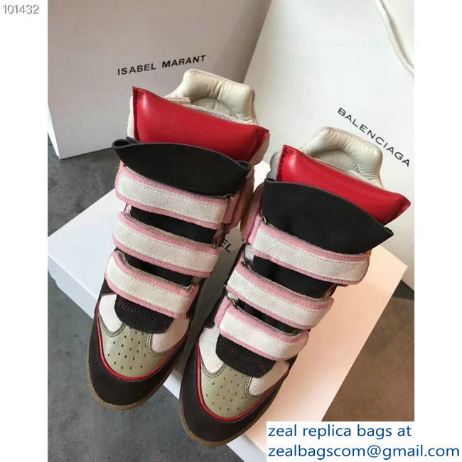 Isabel Marant 6cm Hidden Heel Bekett Wedge Sneakers 05